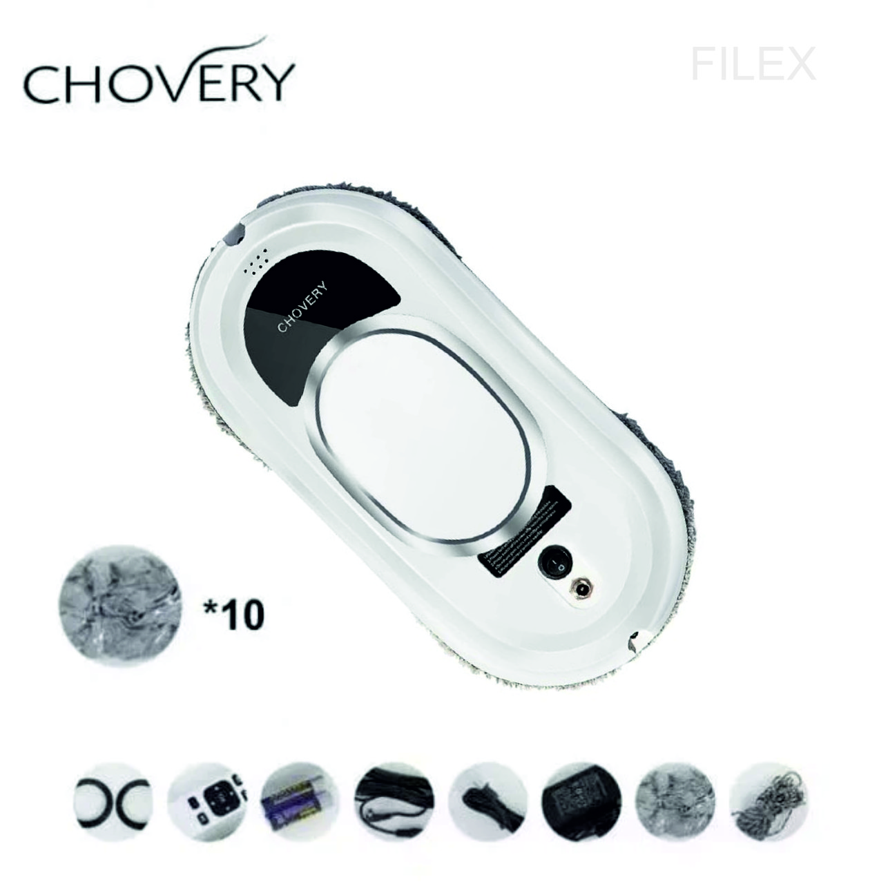 Робот - Мойщик Окон (зеркал, Витрин, Кафеля) Chovery Glass Clening ...