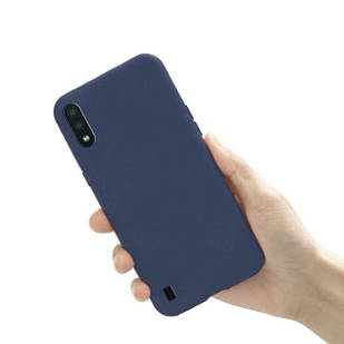 Чохол силіконовий для Samsung Galaxy M01 Blue