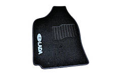 Ворсові килимки в салон Avtm для ВАЗ (Lada) 2102 Автокилимки в салон Автм на Лада Подвійний Жигулі Чорні