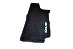 Ворсові килимки в салон Avtm для ВАЗ (Lada) 2103 Автокилимки в салон Автм на Лада Трійка Жигулі Чорні