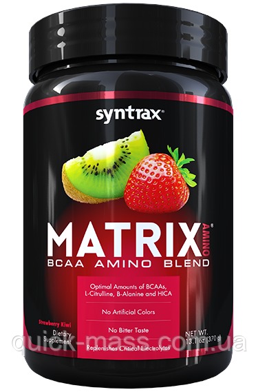 Амінокислоти Syntrax Matrix BCAA Amino Blend 370g