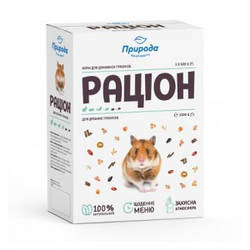 Корм Раціон для дрібних гризунів, 1,5 кг