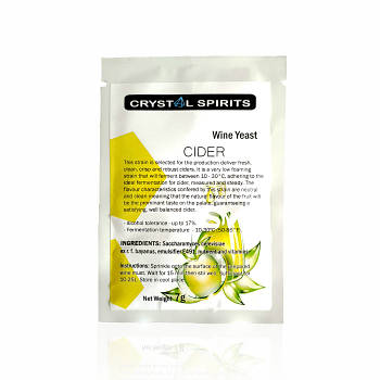 Дріжджі для сидру Crystal Spirits CIDER Yeast 7g