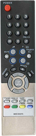Пульт ДУ для ТВ Samsung BN59-00437A, фото 1