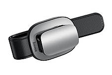Тримач окулярів в машину Baseus Platinum Vehicle Eyewear Clip Clamping Type Сріблястий (ACYJN-B0S), фото 3