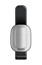 Тримач окулярів в машину Baseus Platinum Vehicle Eyewear Clip Clamping Type Сріблястий (ACYJN-B0S), фото 5
