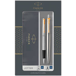 Набір ручок Parker JOTTER 17 SS GT FP+BP у подар. DUOSETS