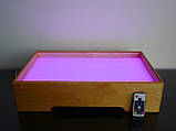 Планшет світлодіодний міні 500×300 для малювання піском із пультом дистанційного керування, фото 2