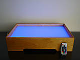 Планшет світлодіодний для малювання піском, Планшет светодиодный мини 500×300 для рисования песком, фото 6