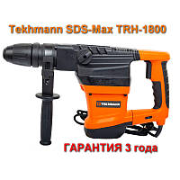 Перфоратор бочковой SDS-Max TRH-1800 в кейсе Tekhmann 848645