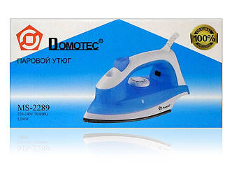 Праска з тефлоновою підошвою 2200Вт Domotec MS-2289 10шт 7756