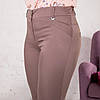 Жіночі укорочені брюки Ада беж  48,  50, фото 2