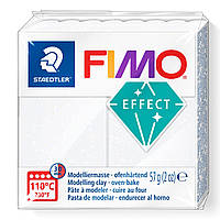 Fimo Effect Glitter White Фімоефект Біла з блискітками 8020-52 — Розпада