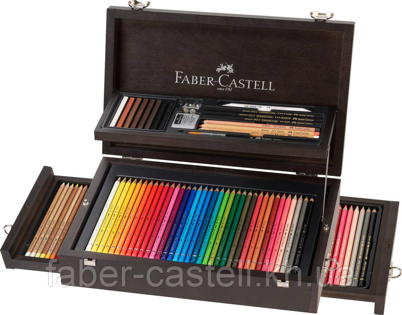 Художественный набор Faber-Castell ART & GRAFIC в деревянном