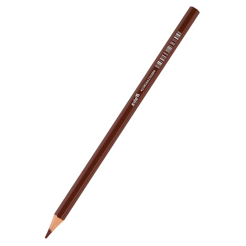 Олівець кольор."Kite" коричневий K17-1051-19