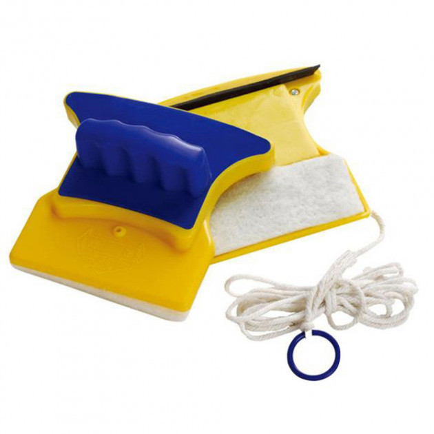 Магнітна двостороння щітка для миття скла Double Sided Glass Cleaner