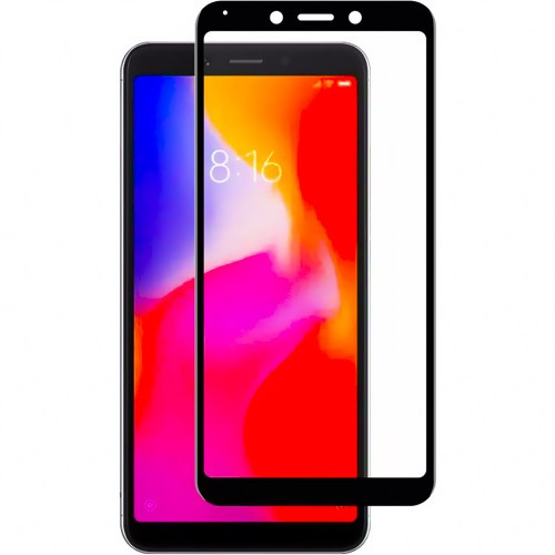 5D Захисне скло для Xiaomi Redmi 6 / 6a Black
