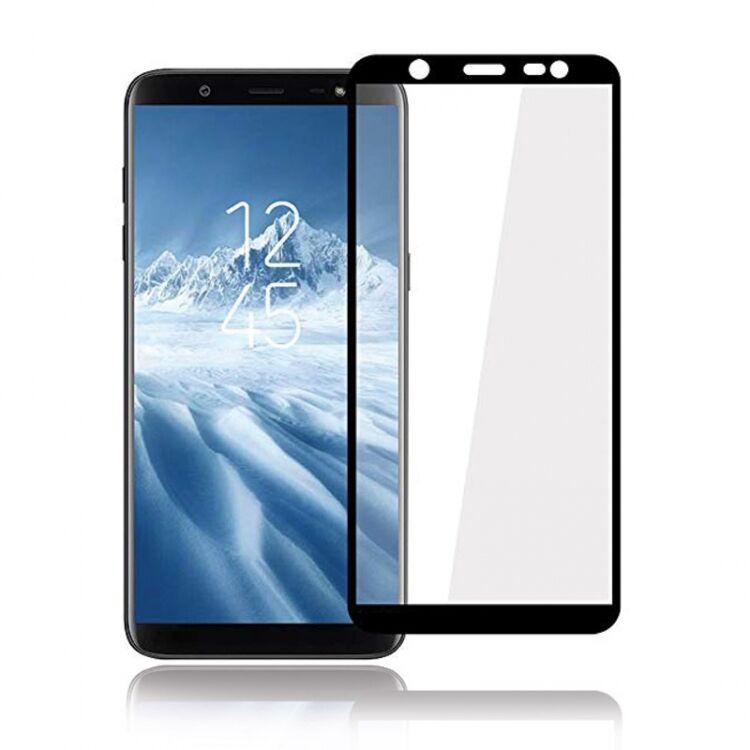 Захисне скло Full Screen Samsung J600 / J6+ 2018 (тех. пак) На весь екран