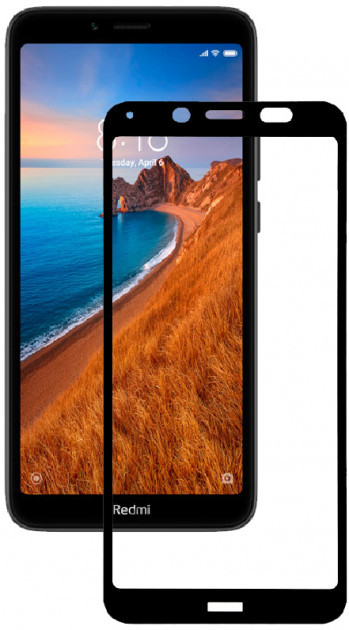 5D Захисне скло для Xiaomi Redmi 7A Black
