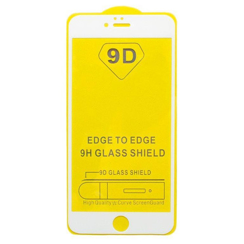 5D Скло Matte HD Apple iPhone 6 / 6s White Білий