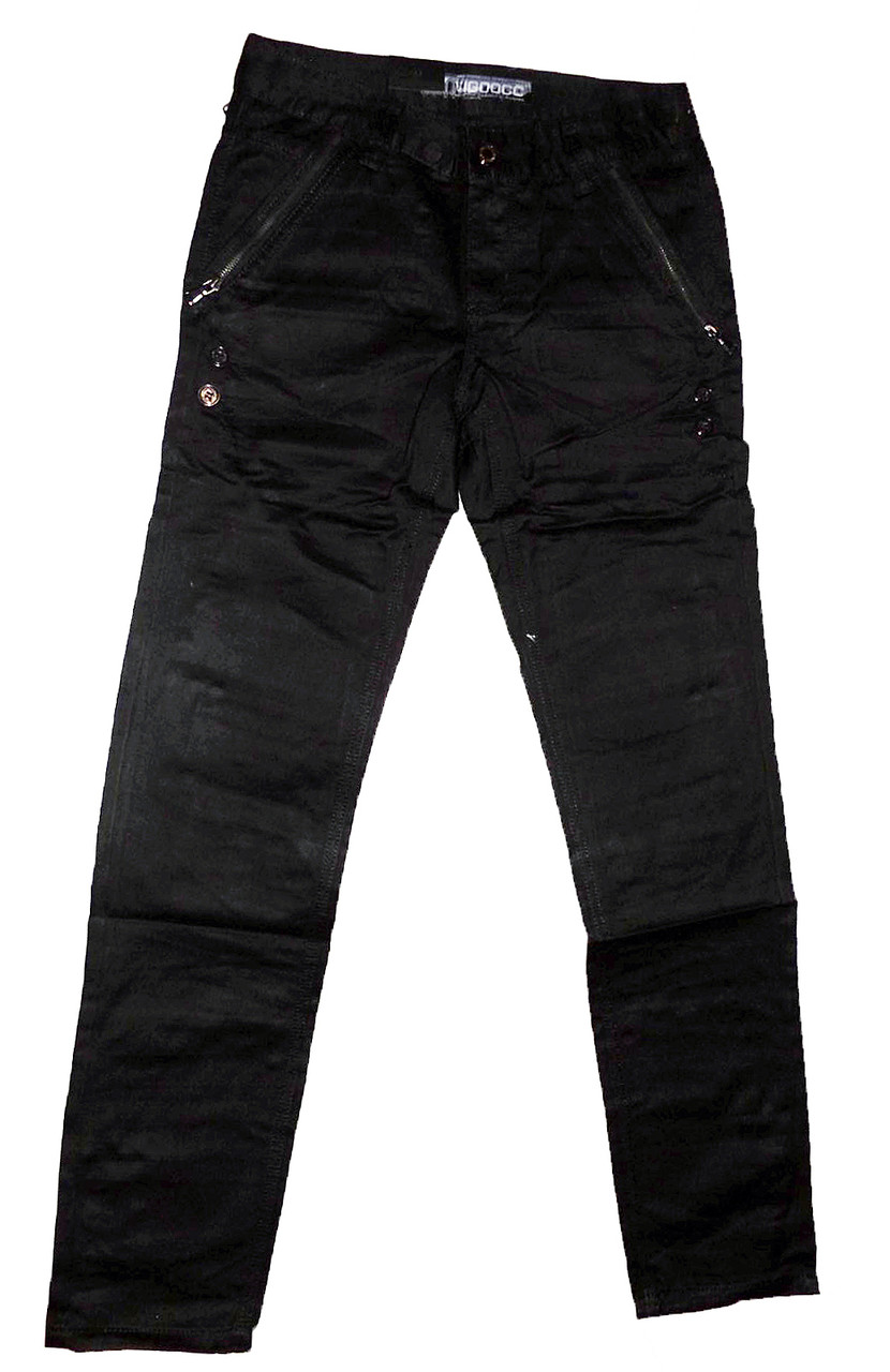 Штани підліткові для хлопчика VIGOOCC чорні (29 розмір), фото 1