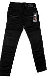 Штани підліткові для хлопчика VIGOOCC чорні (29 розмір), фото 4
