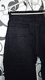 Джинси підліткові для хлопчика Mawens Jeans чорні (28 розмір), фото 5
