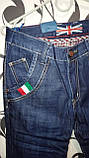 Джинси підліткові для хлопчика VIGOOCC сині (28 розмір), фото 3