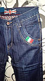 Джинси підліткові для хлопчика VIGOOCC сині (28 розмір), фото 6