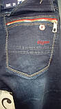 Джинси підліткові для хлопчика з декоративною обробкою VIGOOCC сині (27 розмір)), фото 9