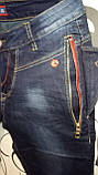 Джинси підліткові для хлопчика з декоративною обробкою VIGOOCC сині (27 розмір)), фото 10