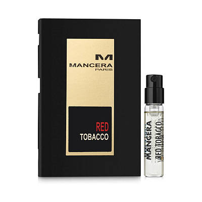 Нішева парфумована вода Mancera Red Tobacco 2ml пробник оригінал, пряний унісекс аромат