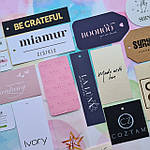 Бірки, цінники, ярлики