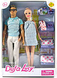 Лялька Defa Lucy 8349, сім'я Kenin і Lucy вагітна, фото 2