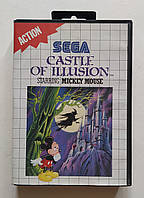 Castle of Illusion Starring Mickey Mouse Sega Master System 8-bit cartridge (оригинал) PAL БУ