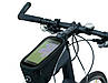 Сумка велосипедна під смартфон на раму BAO-012, XL 6", фото 4