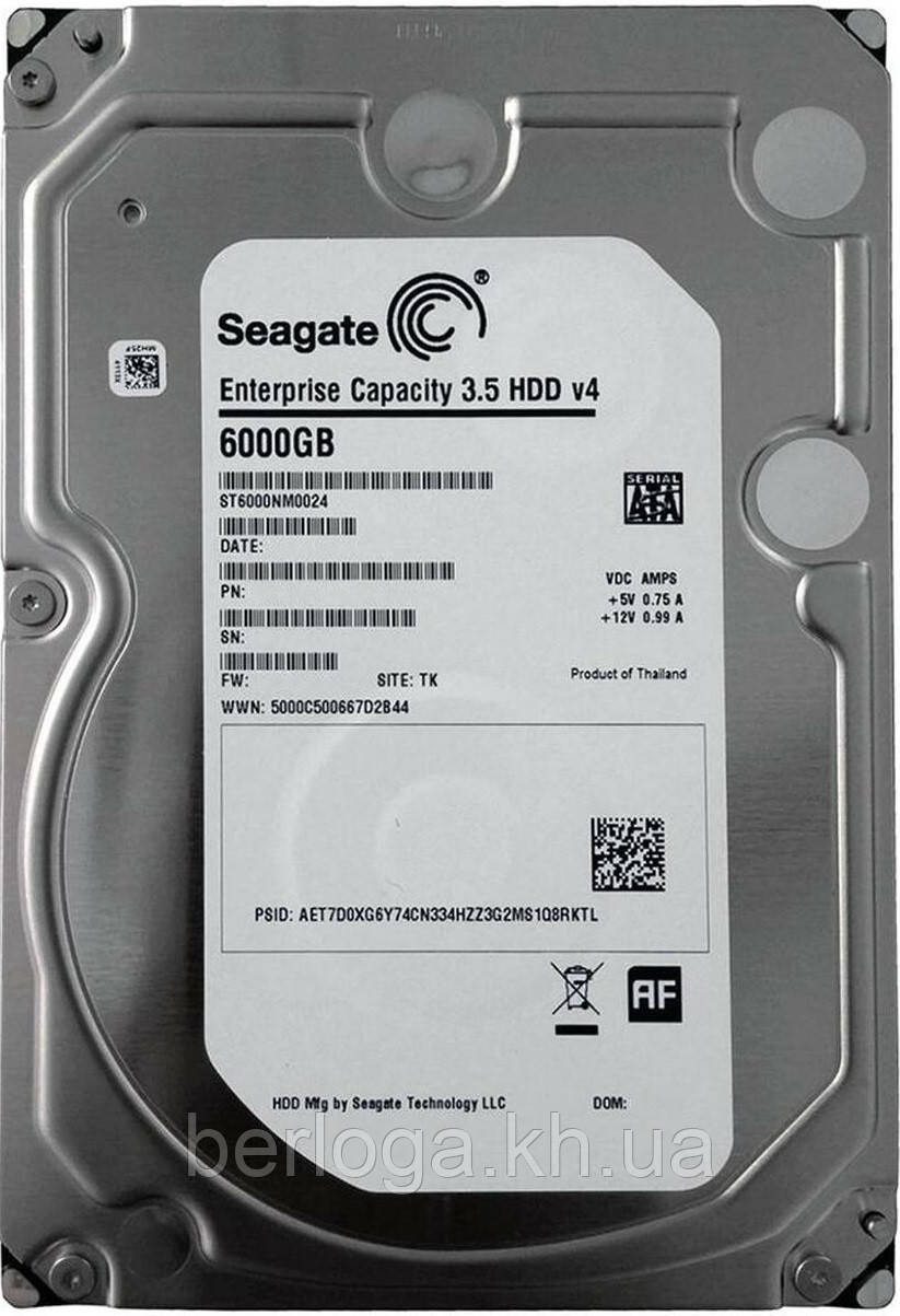 Жорсткий диск Seagate Enterprise Capacity 3.5 HDD ST6000NM0024