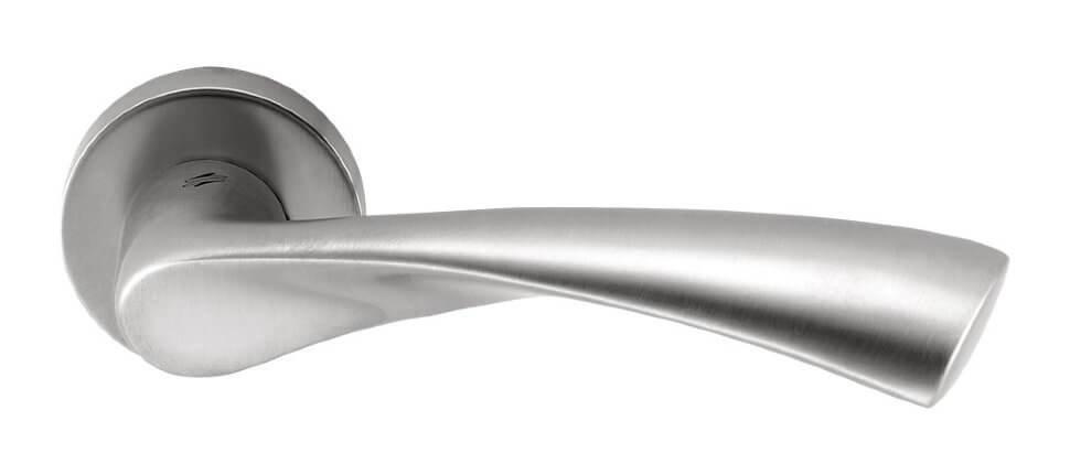Дверна ручка Colombo Design Flessa CB51 матовий хром 50мм розетта (30661)
