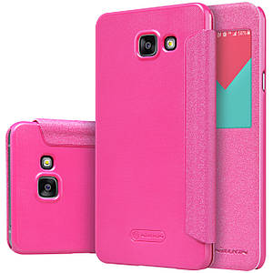Шкіряний чохол Nillkin Sparkle для Samsung Galaxy A5 A510f 2016 рожевий