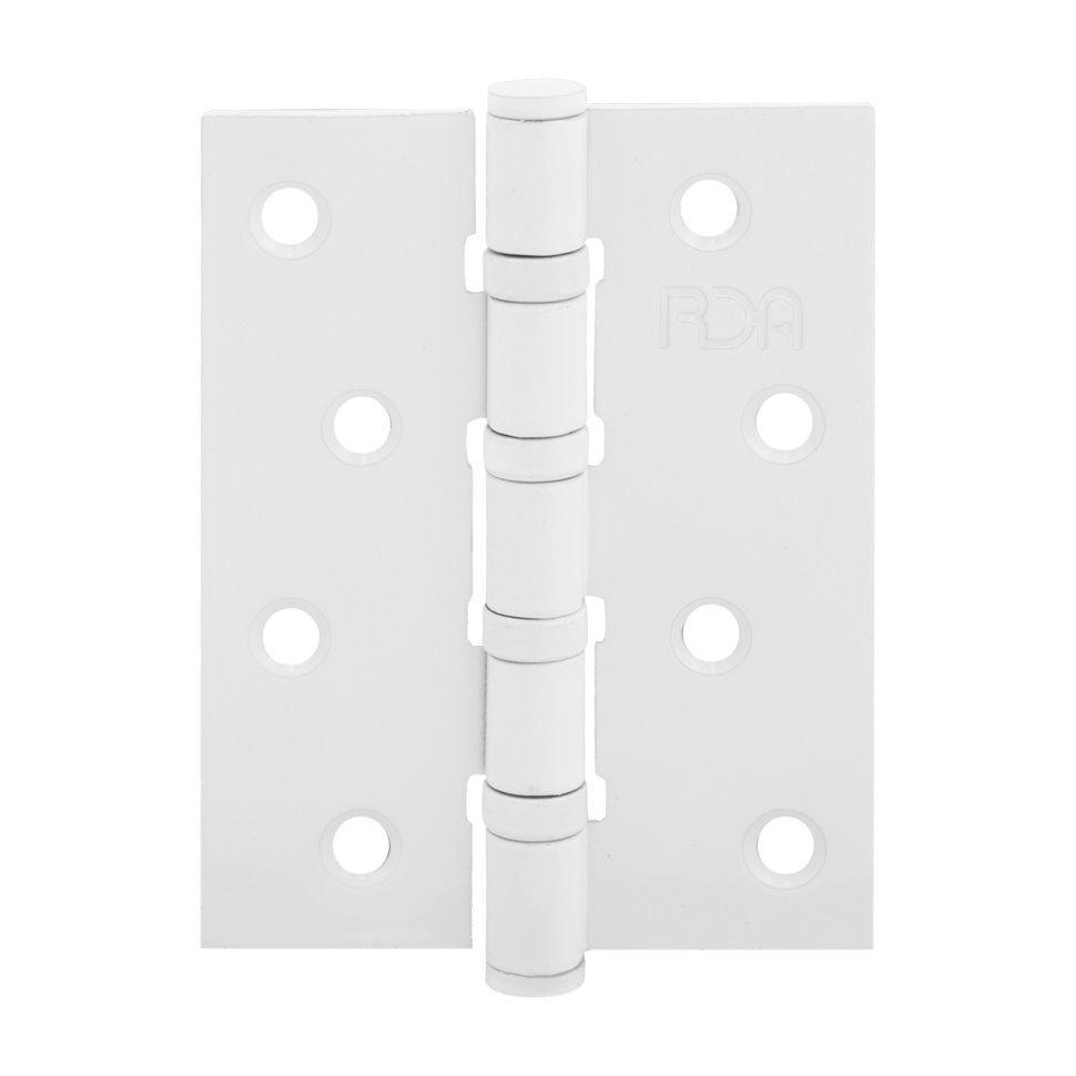 Петля RDA 100*3*2,5 (4 подш, сталь) білий White (49126)