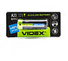 Батарейка лужна Videx Alkaline A23 MN21 23A 12 V для дверного дзвінка, автомобільної сигналізації, пульта дистанційного керування