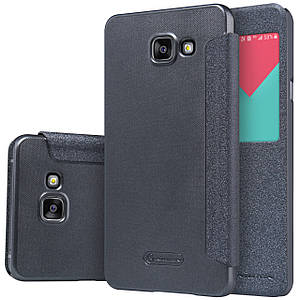 Шкіряний чохол Nillkin Sparkle для Samsung Galaxy A5 A510f 2016 чорний