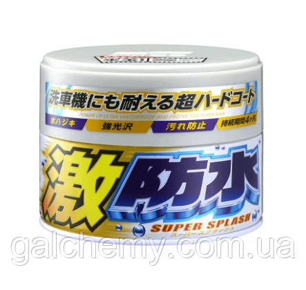 Водовідштовхуючий віск для білих автомобілів Water Block Wax White ТМ SOFT99