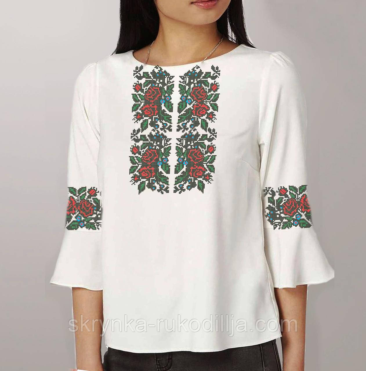 Заготовка для вишивки Блузка жіноча Б-307 БісерОк