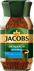 Кава Jacobs Monarch без кофеїну розчинний 95 м з/б