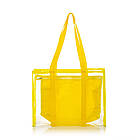 Прозора пляжна сумка-шопер Лимон