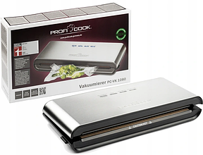 Вакуумний пакувальник, вакууматор PROFI COOK PC-VK 1080 (12л/хв, Німеччина)