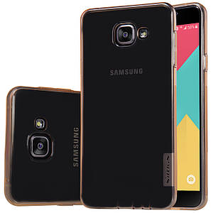 TPU чохол Nillkin для Samsung Galaxy A5 A510f 2016 золотистий