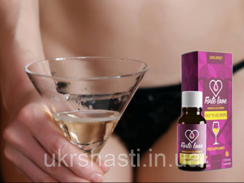 Анонімно Сильний Жіночий збудник Forte Love Жіночі краплі для порушення 30мл, фото 1
