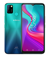 Смартфон Infinix Hot 10 Lite X657B 2/32 5000 мА*ч 6,6 дюймов камера 13 МП Helio A20 глобальная версия Зеленый